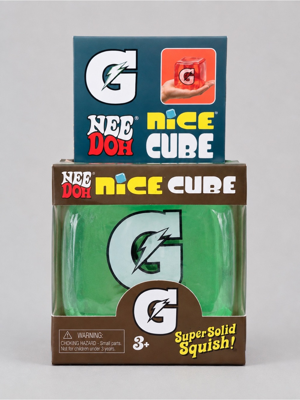 NeeDoh Nice Cube Squishy Toy - Green
